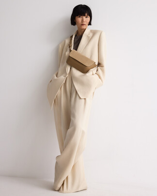 Dorna suede fanny pack woman