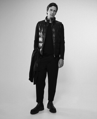 Reversible padded waistcoat Reversible padded waistcoat