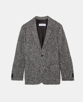 Five pocket blazer in wool fabric
