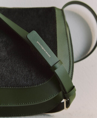 Mini bolsa a tiracolo Dorna com efeito de potro