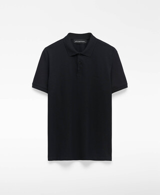 Organic cotton piqu&eacute; polo shirt
