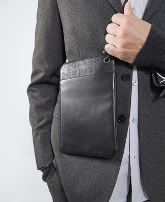 Leather shoulder strap Leather shoulder strap
