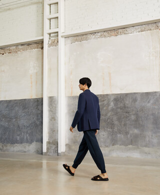 Organic cotton jogger trousers