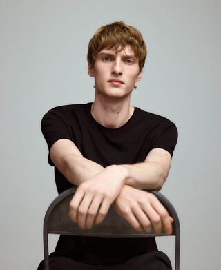 Regular fit short sleeve T shirt