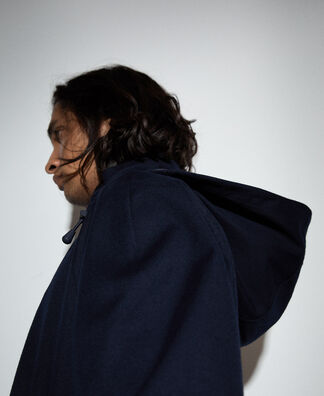 Hooded sailor trench coat Hooded sailor trench coat