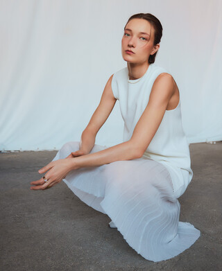 Collier perles femme