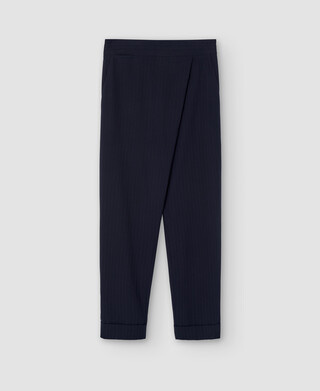 Asymmetric straight trousers Asymmetric straight trousers