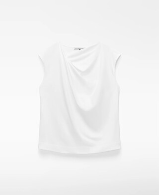 PYRATEX&reg; Spanish Cotton draped T-shirt