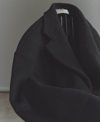 Wool blend coat