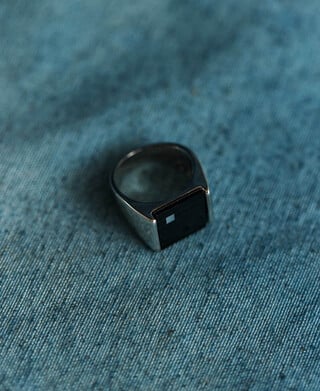 Agate signet ring woman Agate signet ring woman