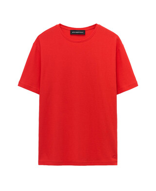 Camiseta microtextura algod&oacute;n org&aacute;nico