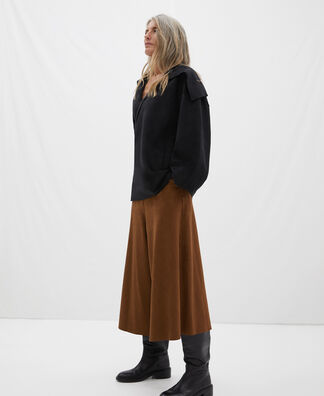 Faux suede skort Faux suede skort