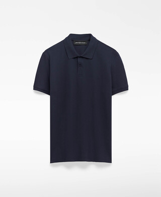Organic cotton piqu&eacute; polo shirt