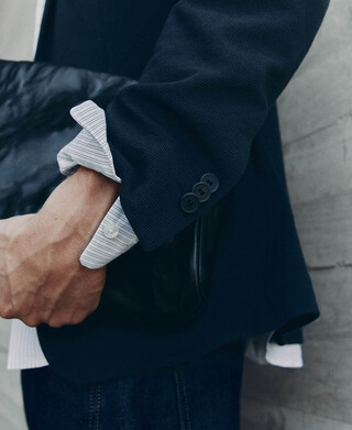 Blazer ajust&eacute; coupe classique