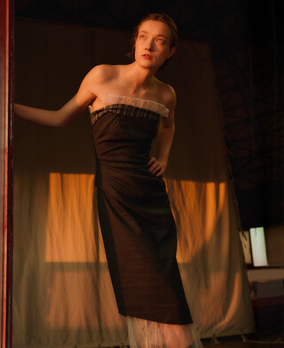 Robe fourreau combinée pour femme