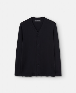 Viscose & recycled nylon knitted jacket Viscose & recycled nylon knitted jacket