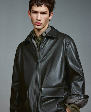 Chaqueta regular fit Piel No Piel