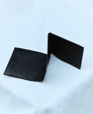 Cartera desplegable piel