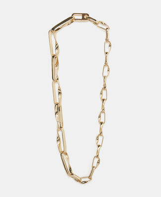 Imperfect chain links necklace