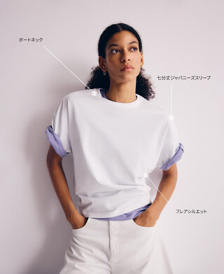 PYRATEX&reg; スパニッシュコットンAラインT-シャツ