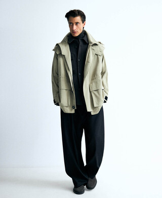 Technischer Parka kurz Herren Technischer Parka kurz Herren