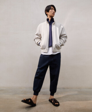 Organic cotton jogger trousers