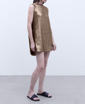 Short sequin dress