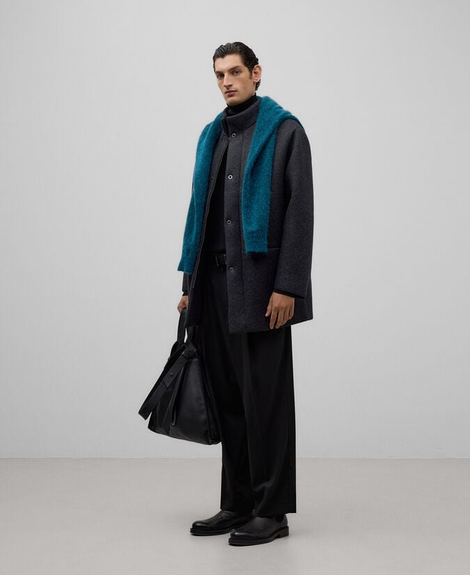 Adolfo dominguez Abrigo estructurado hombre