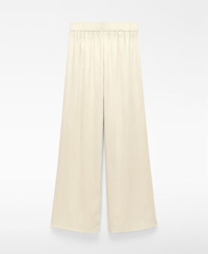 Straight-leg pyjama trousers