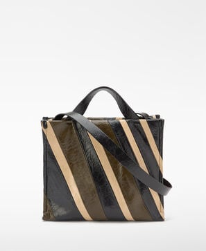 Bolso shopper mediano patchwork