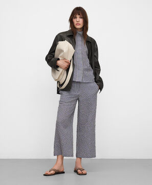 Camisa seersucker cuadros vichy