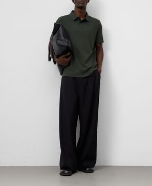 Regular fit short sleeve polo shirt