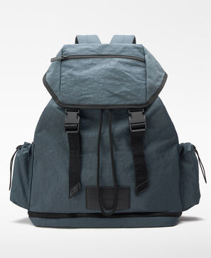 Mochila saco em nylon reciclado para homem