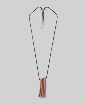 Collar cadena ladrillo cer&aacute;mico mujer