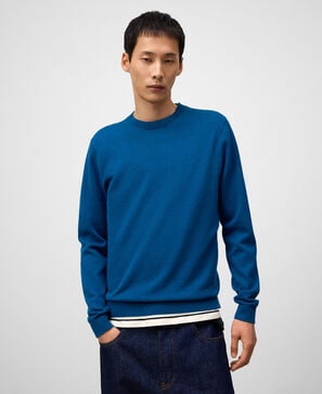 Regular fit crew collar sweater man