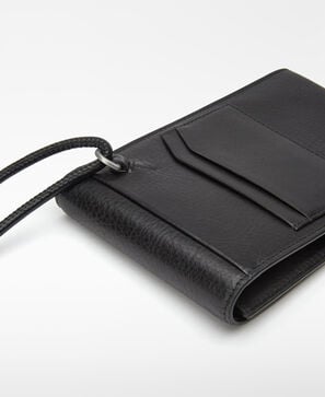Leather mobile phone holder
