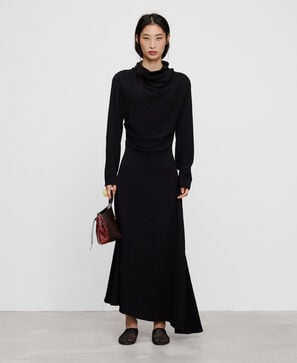 Vestido entallada drapeado