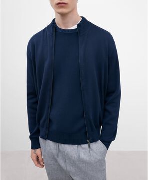 Cárdigan en algodón hombre