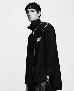 Camisa oversize de padeiro