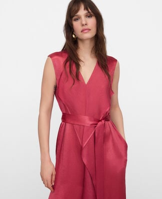 wrinkled satin dress Wrinkled Satin Acetate Dress FancyAdd
