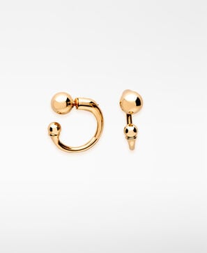 Aros met&aacute;licos mujer
