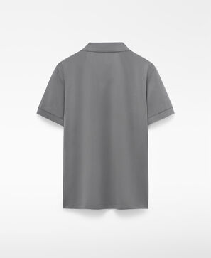 Regular fit V-neck polo shirt