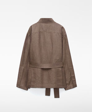 Wrap short kimono jacket