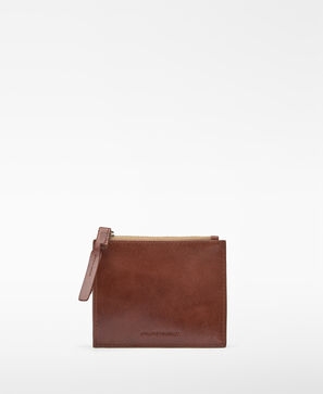 Responsible leather medium wallet woman