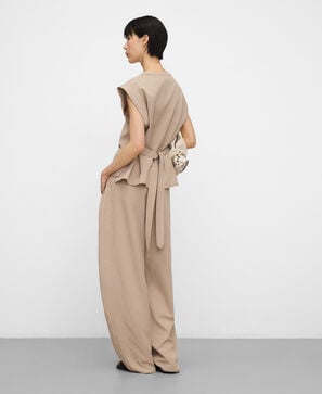 Top with back tie