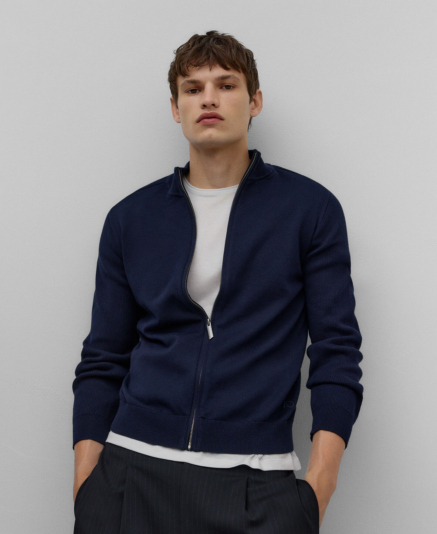 Men s Knitted Jackets Fall Winter 24 Adolfo Dominguez