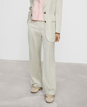Straight tailored trousers