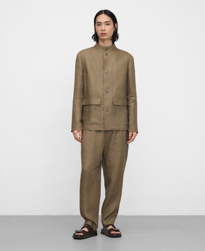 Pantal&oacute;n semi-jogger lino europeo