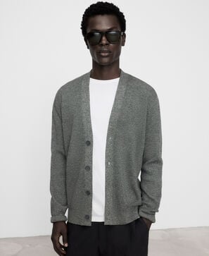 Organic cotton ribbed sweater