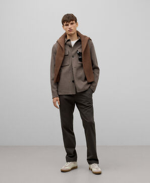 Pantal&oacute;n chino twill de algod&oacute;n